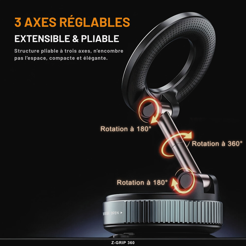 Z-Grip 360 - Support magnétique